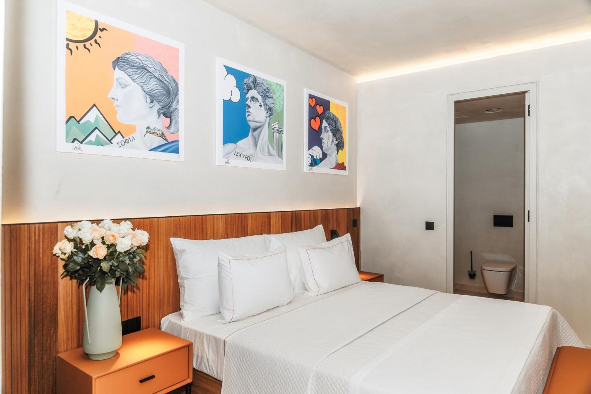M Boutique Hotel - Designed For Adults Paphos Rum bild